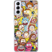 Чехол BoxFace Samsung G996 Galaxy S21 Plus Rick and Morty