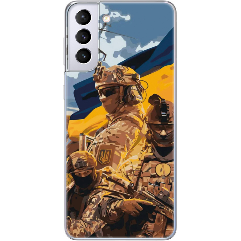 Чехол BoxFace Samsung G996 Galaxy S21 Plus Воїни ЗСУ