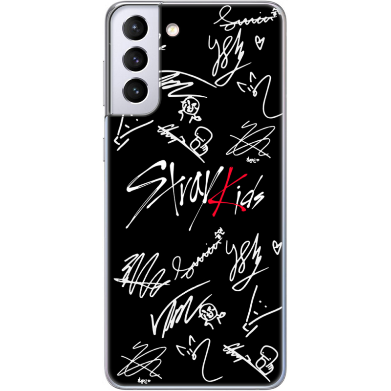 Чехол BoxFace Samsung G996 Galaxy S21 Plus Stray Kids автограф