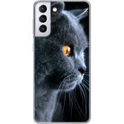 Чехол BoxFace Samsung G996 Galaxy S21 Plus English cat