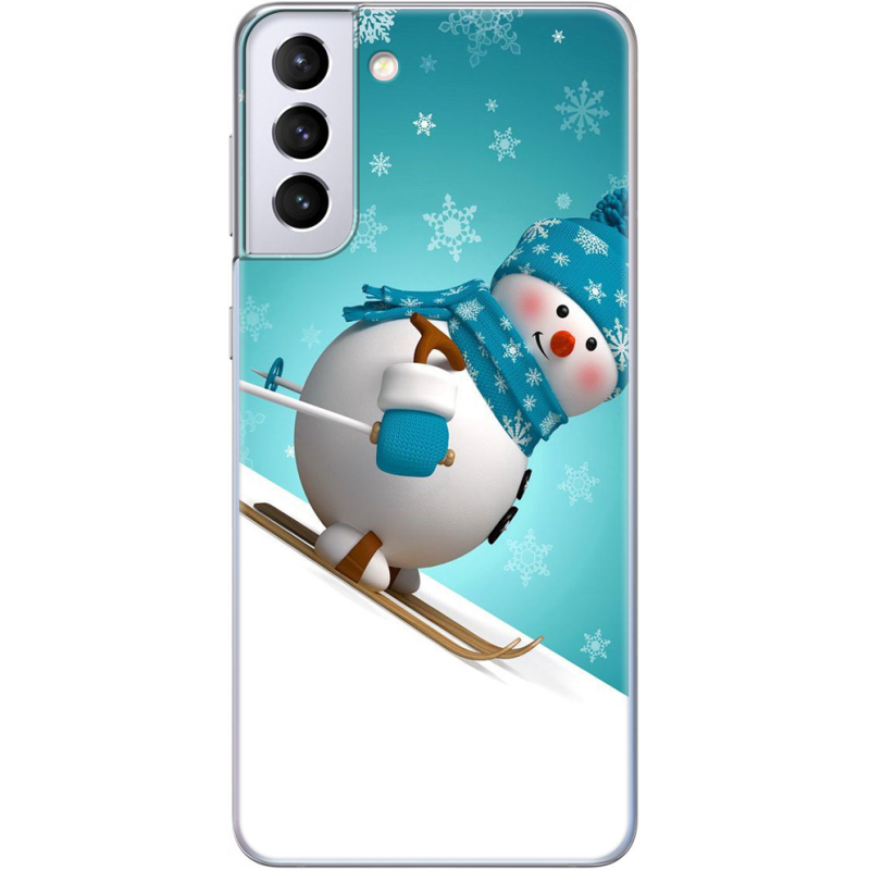 Чехол BoxFace Samsung G996 Galaxy S21 Plus Skier Snowman