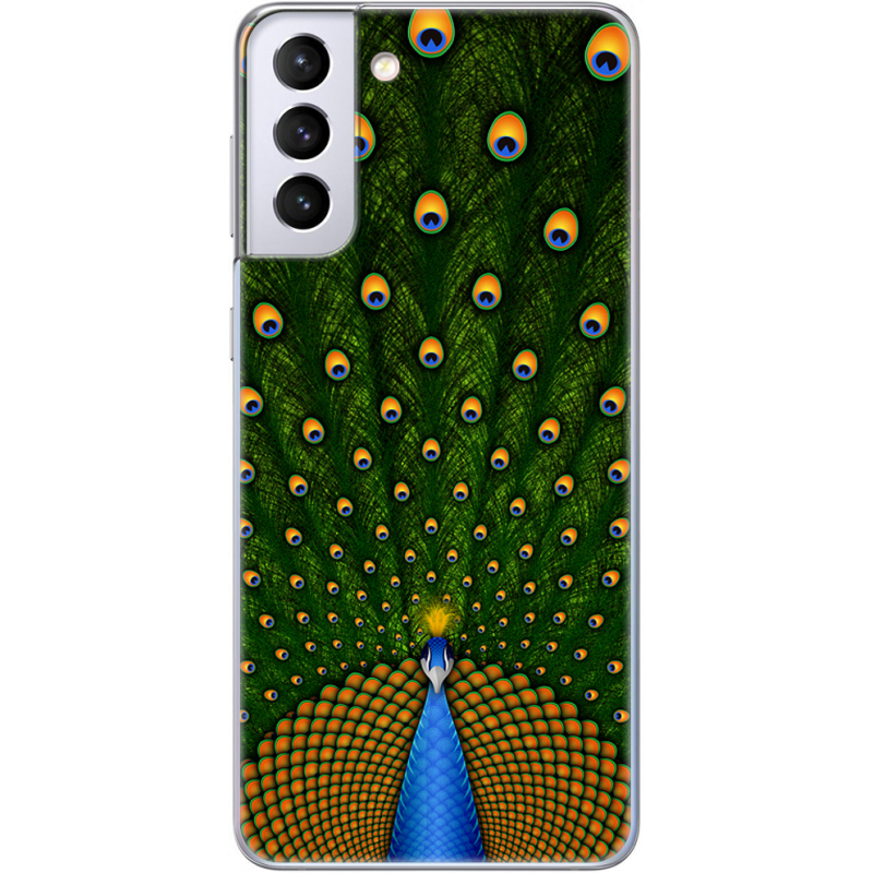 Чехол BoxFace Samsung G996 Galaxy S21 Plus Peacocks Tail