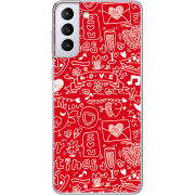 Чехол BoxFace Samsung G996 Galaxy S21 Plus Happy Valentines