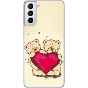Чехол BoxFace Samsung G996 Galaxy S21 Plus Teddy Bear Love
