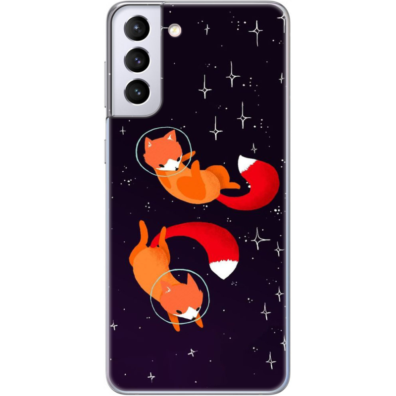 Чехол BoxFace Samsung G996 Galaxy S21 Plus Fox-Astronauts