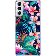 Чехол BoxFace Samsung G996 Galaxy S21 Plus flowers in the tropics