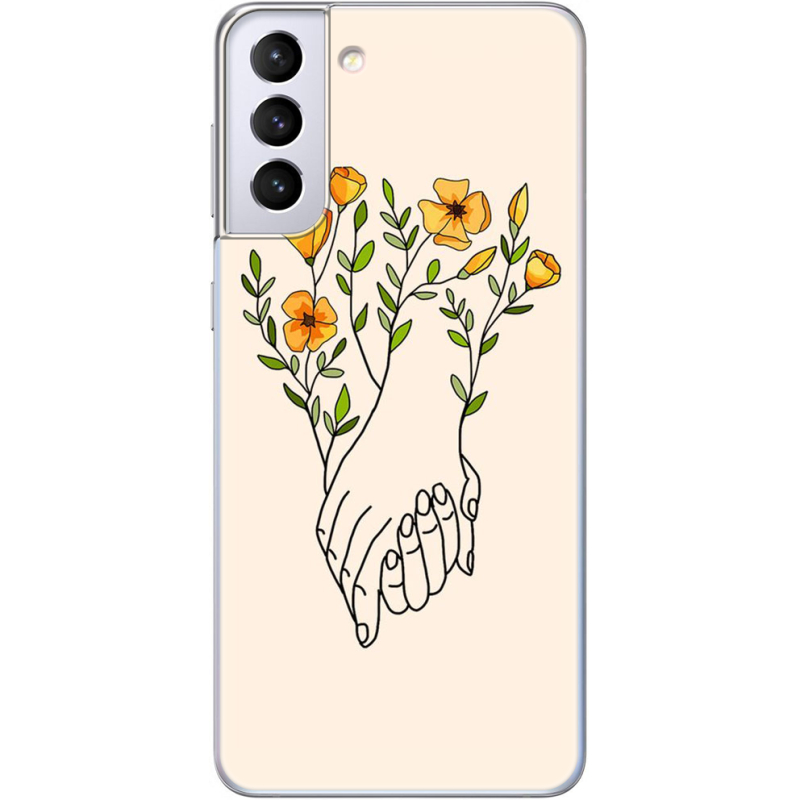 Чехол BoxFace Samsung G996 Galaxy S21 Plus Flower Hands