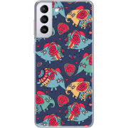 Чехол BoxFace Samsung G996 Galaxy S21 Plus Flying Elephants