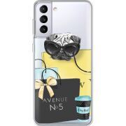 Прозрачный чехол BoxFace Samsung G996 Galaxy S21 Plus Fashion Pug