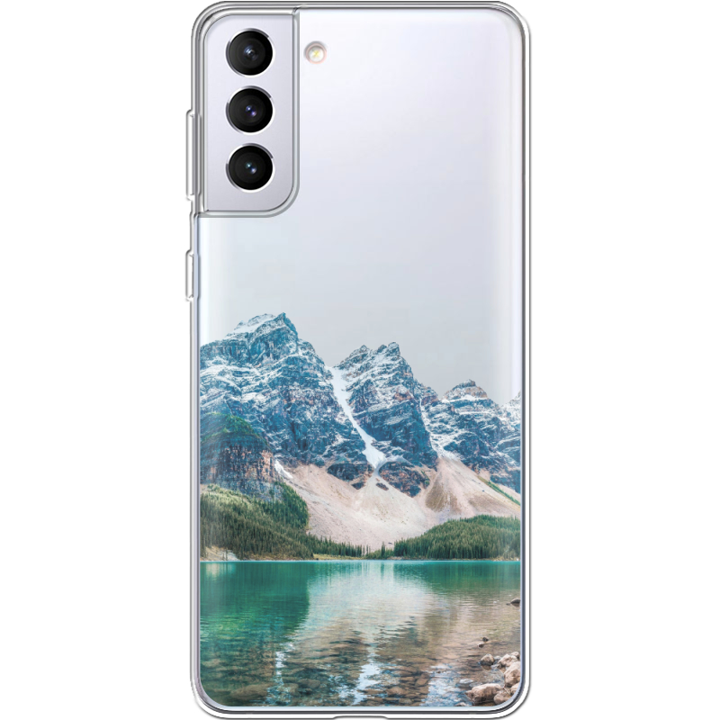 Прозрачный чехол BoxFace Samsung G996 Galaxy S21 Plus Blue Mountain