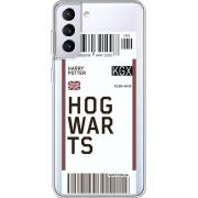 Прозрачный чехол BoxFace Samsung G996 Galaxy S21 Plus Ticket Hogwarts