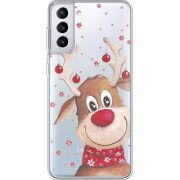 Прозрачный чехол BoxFace Samsung G996 Galaxy S21 Plus Winter Deer