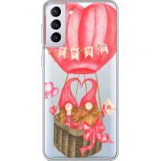 Прозрачный чехол BoxFace Samsung G996 Galaxy S21 Plus Valentine Dwarfs