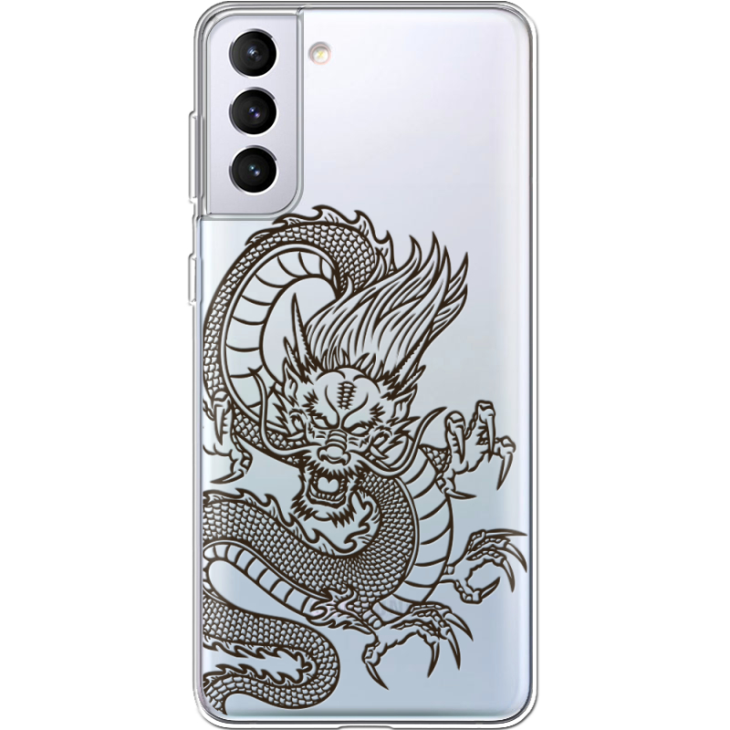 Прозрачный чехол BoxFace Samsung G996 Galaxy S21 Plus Chinese Dragon