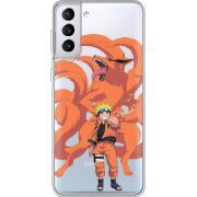 Прозрачный чехол BoxFace Samsung G996 Galaxy S21 Plus Naruto and Kurama