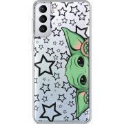 Прозрачный чехол BoxFace Samsung G996 Galaxy S21 Plus Baby Yoda