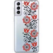 Прозрачный чехол BoxFace Samsung G996 Galaxy S21 Plus Ethno Ornament