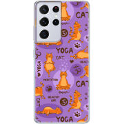 Чехол BoxFace Samsung G998 Galaxy S21 Ultra Yoga Cat