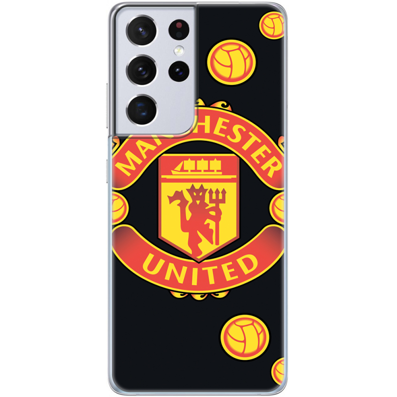 Чехол BoxFace Samsung G998 Galaxy S21 Ultra FC Manchester-U