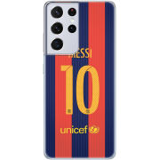 Чехол BoxFace Samsung G998 Galaxy S21 Ultra Messi 10