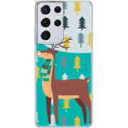 Чехол BoxFace Samsung G998 Galaxy S21 Ultra Foresty Deer