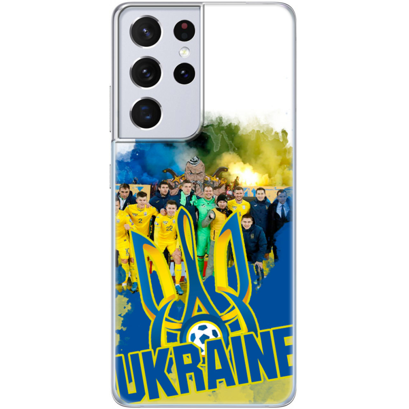 Чехол BoxFace Samsung G998 Galaxy S21 Ultra Ukraine national team