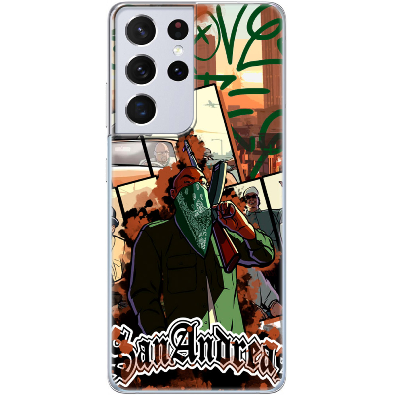 Чехол BoxFace Samsung G998 Galaxy S21 Ultra GTA San Andreas