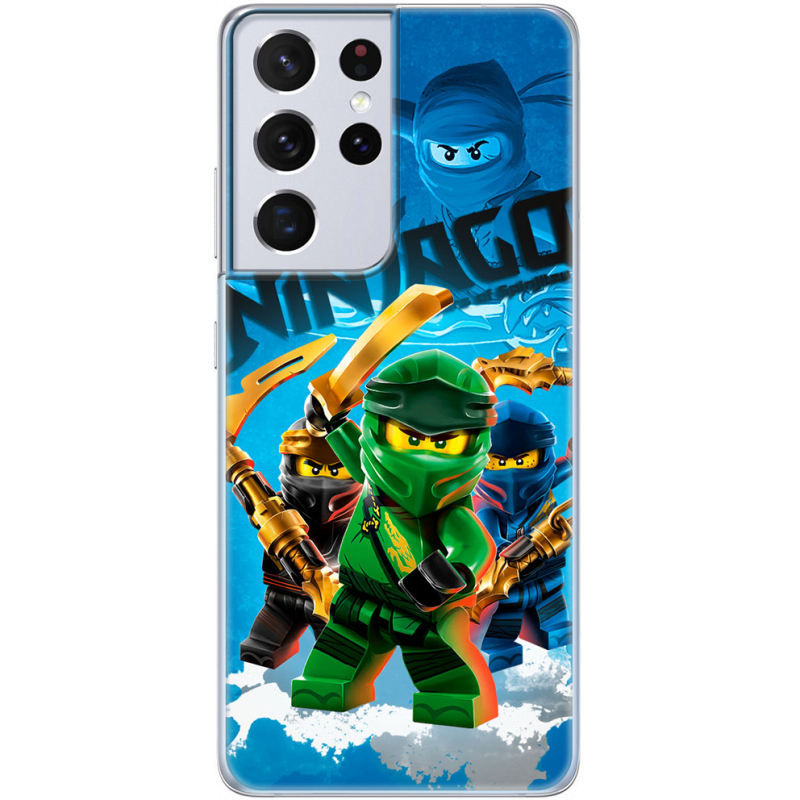 Чехол BoxFace Samsung G998 Galaxy S21 Ultra Lego Ninjago