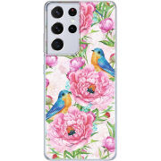 Чехол BoxFace Samsung G998 Galaxy S21 Ultra Birds and Flowers