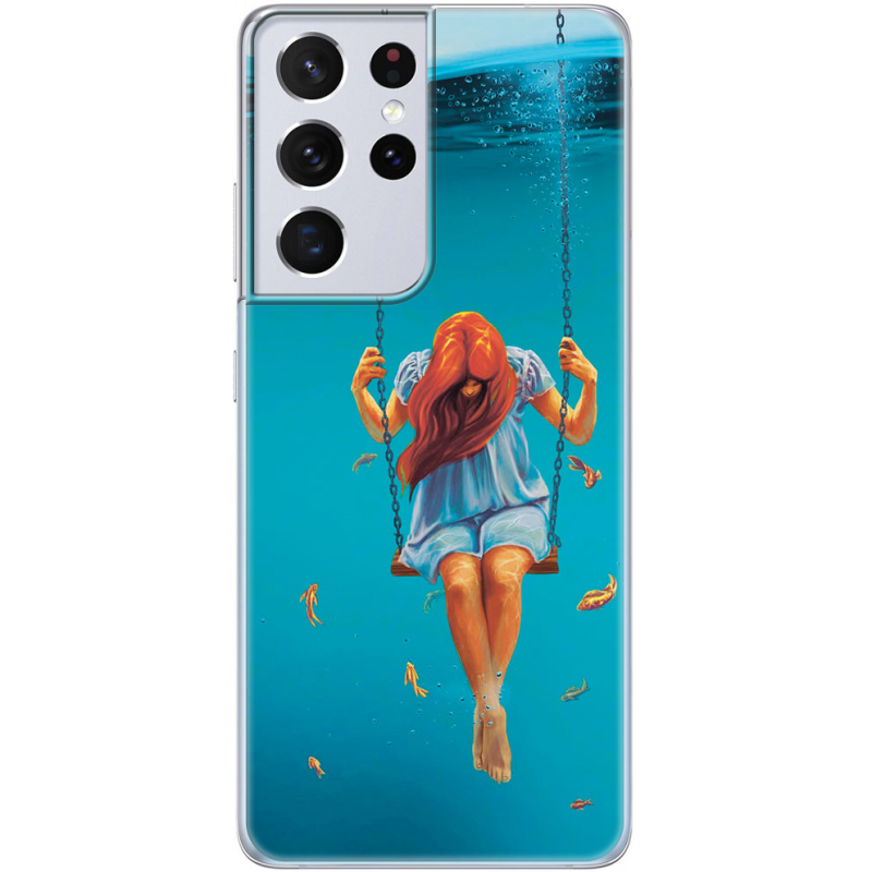 Чехол BoxFace Samsung G998 Galaxy S21 Ultra Girl In The Sea