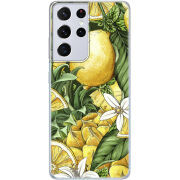 Чехол BoxFace Samsung G998 Galaxy S21 Ultra Lemon Pattern