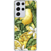 Чехол BoxFace Samsung G998 Galaxy S21 Ultra Lemon Pattern