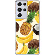 Чехол BoxFace Samsung G998 Galaxy S21 Ultra Tropical Fruits