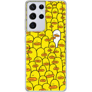 Чехол BoxFace Samsung G998 Galaxy S21 Ultra Yellow Ducklings