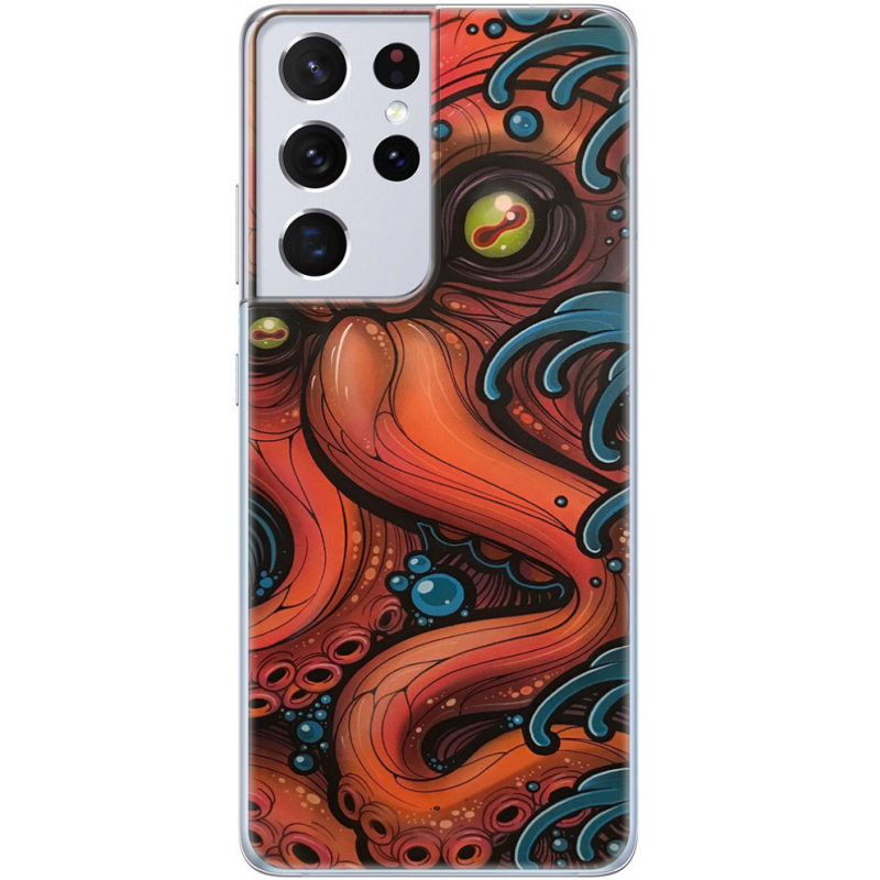 Чехол BoxFace Samsung G998 Galaxy S21 Ultra Octopus