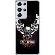 Чехол BoxFace Samsung G998 Galaxy S21 Ultra Harley Davidson and eagle