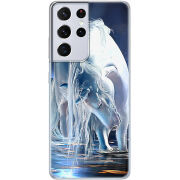 Чехол BoxFace Samsung G998 Galaxy S21 Ultra White Horse