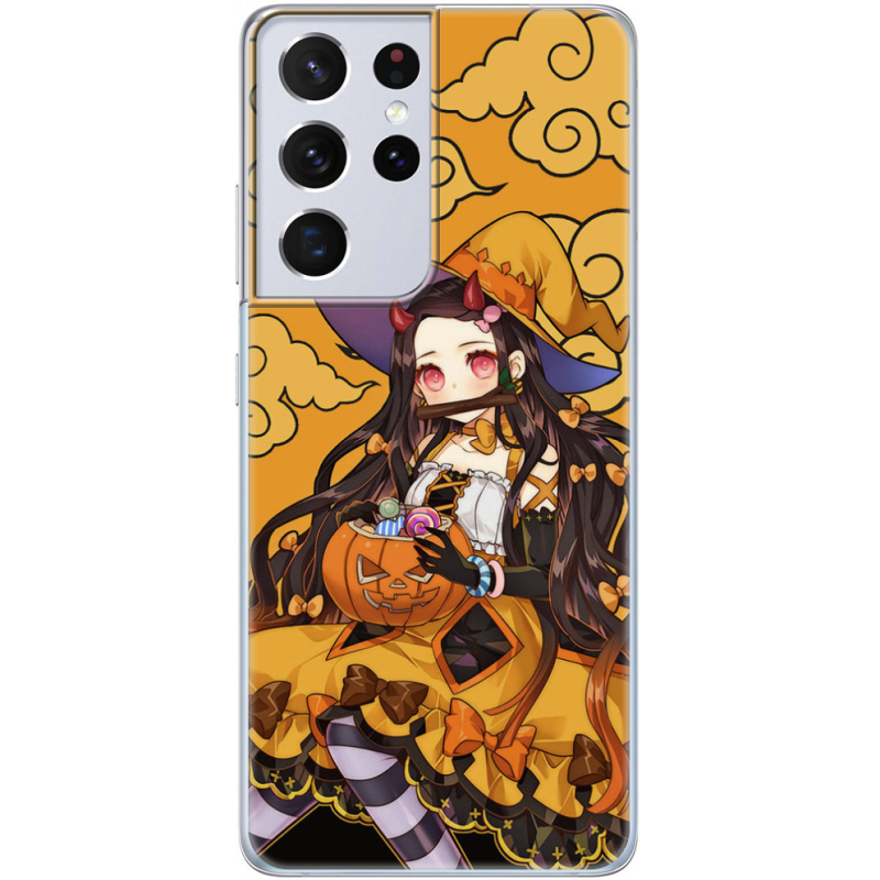 Чехол BoxFace Samsung G998 Galaxy S21 Ultra Kamado Nezuko Halloween