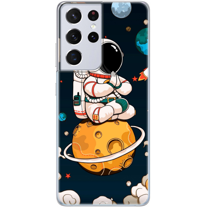 Чехол BoxFace Samsung G998 Galaxy S21 Ultra Astronaut