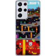 Чехол BoxFace Samsung G998 Galaxy S21 Ultra Minecraft Lode Runner