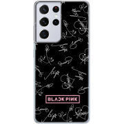 Чехол BoxFace Samsung G998 Galaxy S21 Ultra Blackpink автограф
