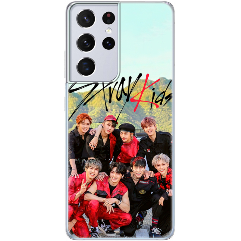 Чехол BoxFace Samsung G998 Galaxy S21 Ultra Stray Kids Boy Band