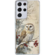 Чехол BoxFace Samsung G998 Galaxy S21 Ultra Christmas Owl