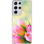 Чехол BoxFace Samsung G998 Galaxy S21 Ultra Bouquet of Tulips