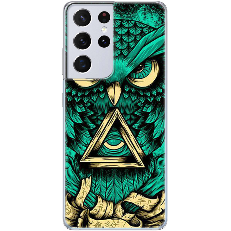 Чехол BoxFace Samsung G998 Galaxy S21 Ultra Masonic Owl