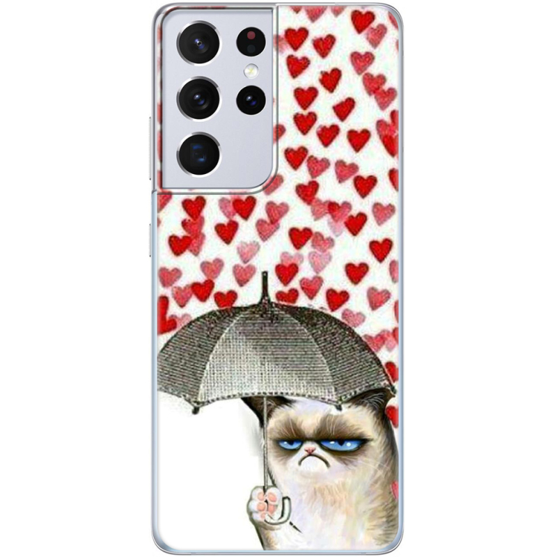 Чехол BoxFace Samsung G998 Galaxy S21 Ultra Raining Hearts