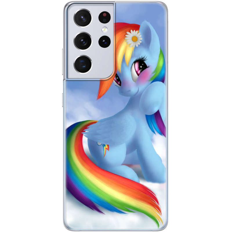 Чехол BoxFace Samsung G998 Galaxy S21 Ultra My Little Pony Rainbow Dash