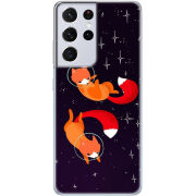 Чехол BoxFace Samsung G998 Galaxy S21 Ultra Fox-Astronauts