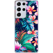 Чехол BoxFace Samsung G998 Galaxy S21 Ultra flowers in the tropics