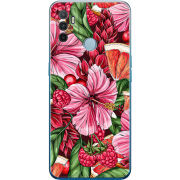 Чехол BoxFace OPPO A53 Tropical Flowers